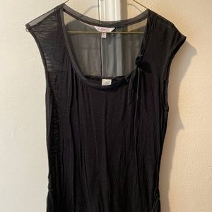 Candies black tank top